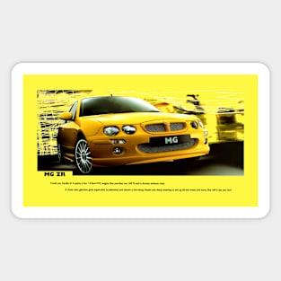 MG ZR - advert Magnet